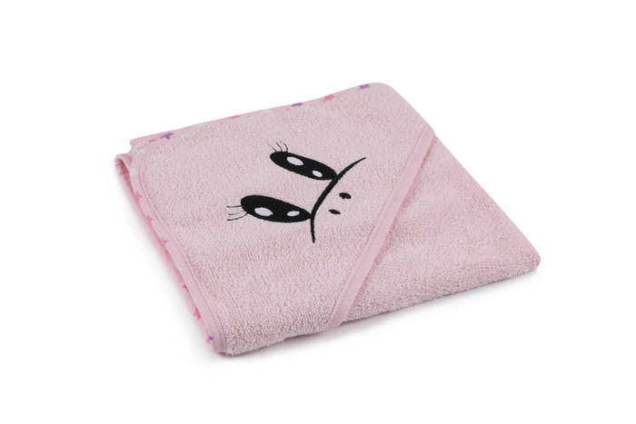 Mijölnir Set de Baño para Bebé de Algodón 100% Rosa - 0-2 Años